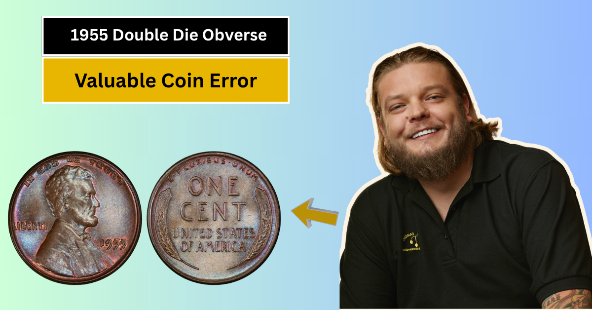 Discover the Fascinating 1955 Double Die Obverse Lincoln Cent: A Rare and Valuable Coin Error