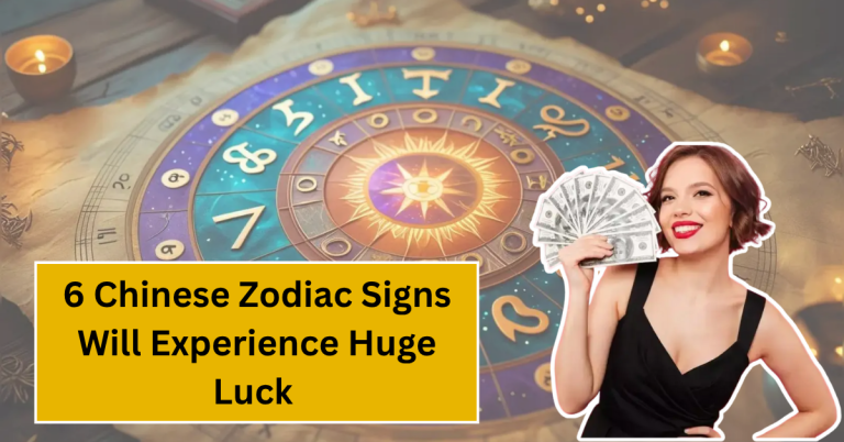 6 Chinese Zodiac Signs Will Experience Huge Luck & Abundance on July 30, 2025