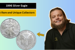 1996 Silver Eagle with Reverse Die Crack – A Rare and Unique Collectors' Treasure