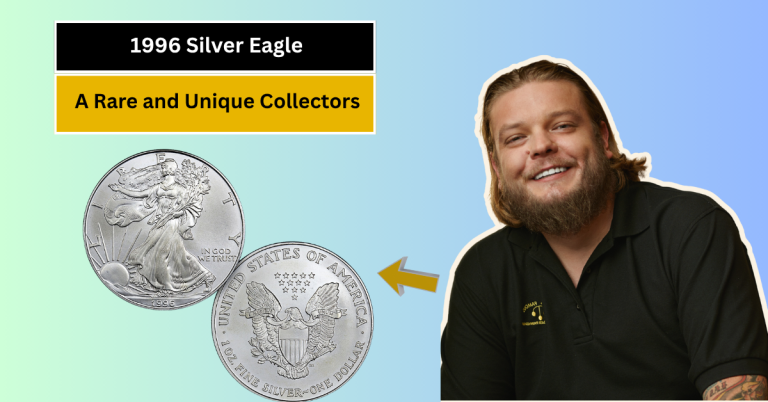 1996 Silver Eagle with Reverse Die Crack – A Rare and Unique Collectors' Treasure