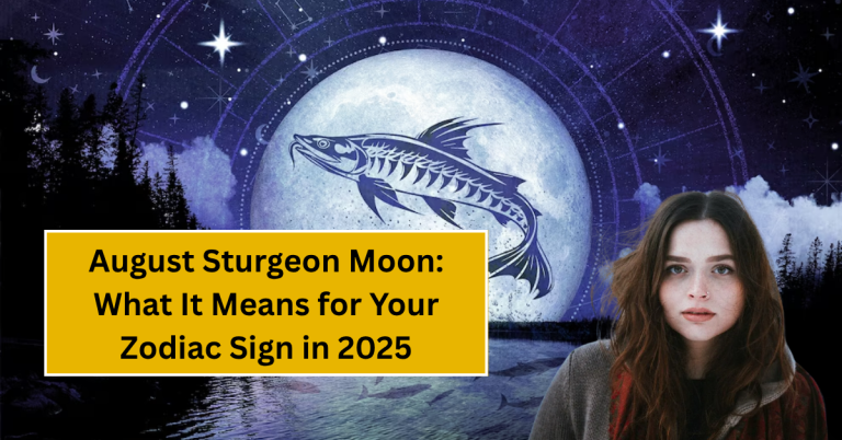 August Sturgeon Moon: What It Means for Your Zodiac Sign in 2024
