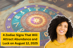 4 Zodiac Signs That Will Attract Abundance and Luck on August 12, 2025