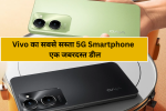 Vivo का सबसे सस्ता 5G Smartphone, 8GB RAM और 44W फास्ट चार्जिंग के साथ – एक जबरदस्त डील!