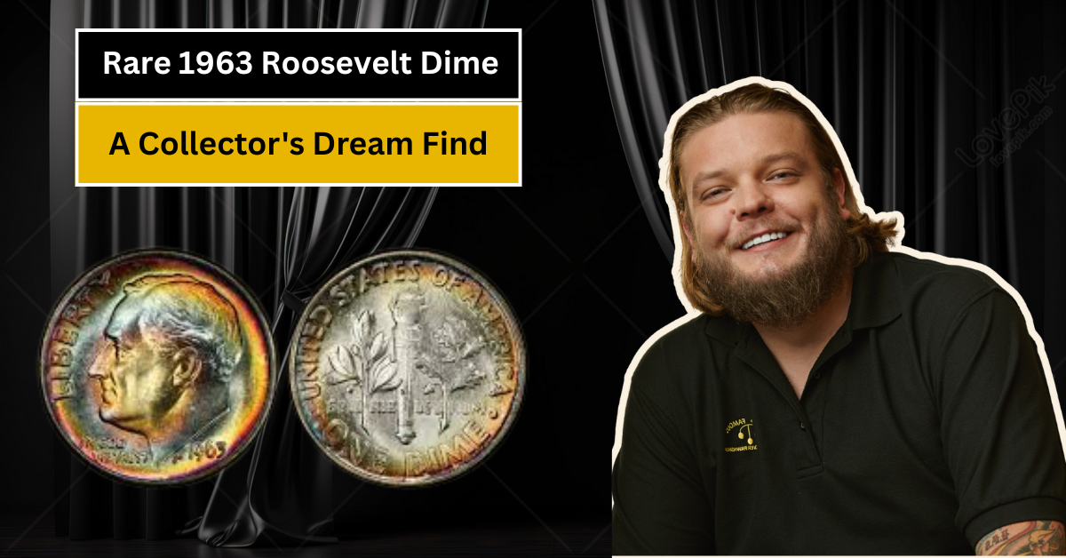 Rare 1963 Roosevelt Dime with Doubled Die Error – A Collector's Dream Find
