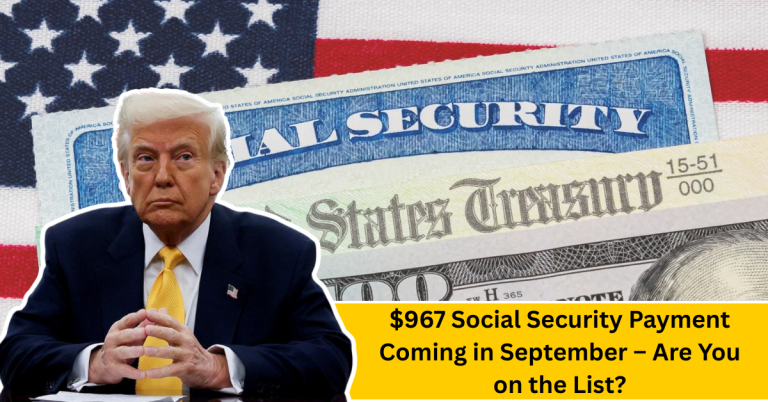 $967 Social Security Payment Coming in September – Are You on the List?